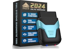 JUTA HUMZOR Z100 Bluetooth 5.2 OBD2 Diagnostic Tool Full System OBDII Scanner Code Reader with 9+ Reset Functions, Bidirectional Test, Full OBD Mode, Lifetime Free Upgrade for iOS & Android