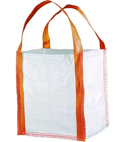 Valle Verde 5er Set Big Bags - 90x90x120cm Schwerlastsäcke - 1000kg Tragkraft - Mit Einfüllschürze