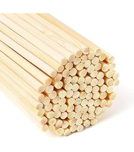 Bâtons En Bois Pour Barbe à Papa - Lot De 100 - Longueur 35cm - Hêtre Français - Accroche Optimale