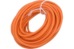 Gegong Tubo in Lattice Fionda, Tubo in Lattice da 32,8 Piedi Corda Elastica 1,7 mm ID / 4,5 mm OD per Fionda Catapulta Caccia all'aperto Fitness