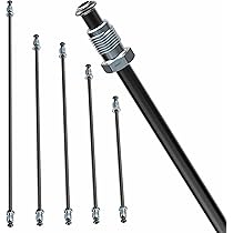 Tubo Freno Acciaio Ramato Ø 4.75 Mm - Pre-assemblato Con Raccordi M10x1, Lunghezza 250 Mm - Foto 6