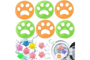 SHENGRUILI 14 sztuk Pet Hair Remover for Laundry,Piłki Pralka Łapanie włosów,Klapka do usuwania włosów zwierzęcych,Używany do usuwania sierści zwierząt domowych i puch