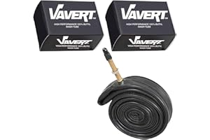 Vavert 700 x 40c Presta Valve Inner Tubes - Pair (ETRTO 622-40)
