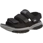 Skechers 210444 BLK SandaletErkek