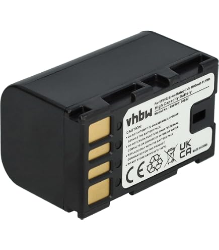 2x Batteria Blumax + caricatore DUAL USB per JVC GZ-MG130EX,GZ-MG130U