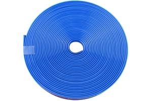 LSGGTIM Striscia di Protezione del Cerchione, Anello di Protezione del Bordo del Cerchione 8 m Anello di Protezione del Mozzo della Ruota Linea di Decorazione per Automobile Striscia di Gomma,Blu