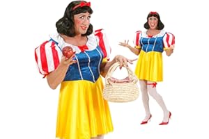 NET TOYS Costume Biancaneve da Uomo Addio al Celibato Drag Queen - XL 58/60