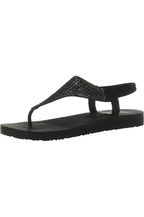 Meditation-Rock Crown Flat Sandal 