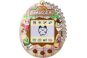 Bandai - Tamagotchi originale Tama Café - Animale elettronico virtuale con schermo a colori - Giocattolo animale interattivo - Tema Caffè - Giocattolo per bambini dagli 8 anni in su - 42997