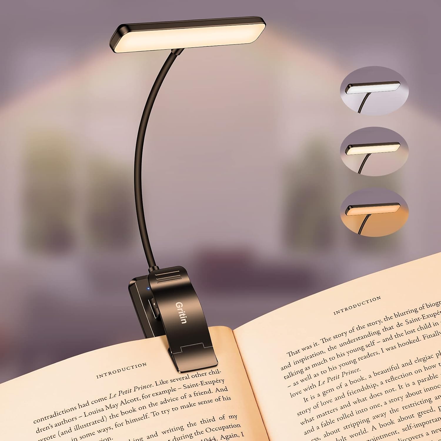 Faut-il Acheter le Gritin 19 LED Rechargeable Book Light for Rea (Sélection) ? Notre Avis