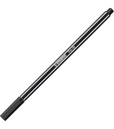 STABILO Pen 68 Zeichenstifte – 3 Stück, 1 Mm Rundspitze, Farbe Rosa/Nude, Wasserbasierte Tinte
