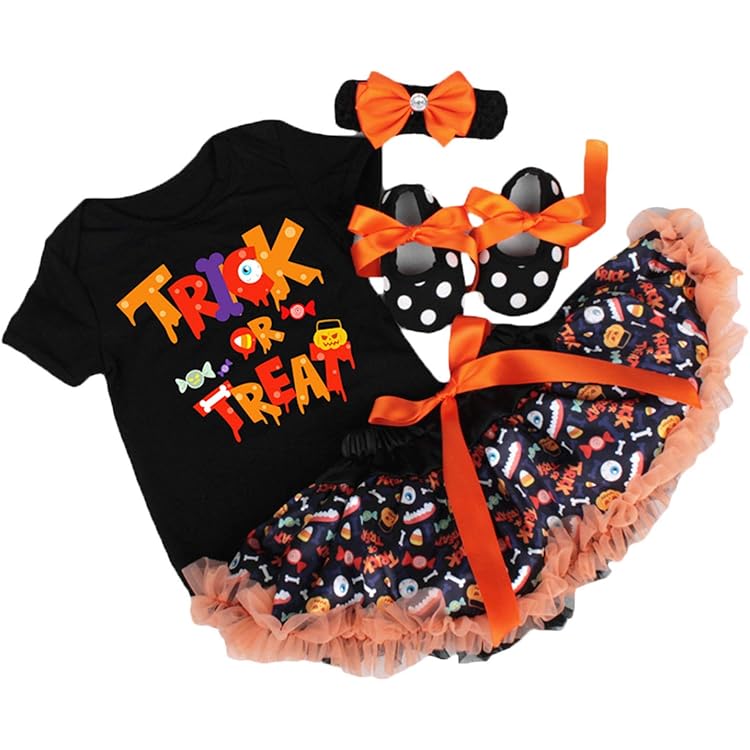 Yanmucy Lot De 2 Robes D'Halloween Pour Bébé Fille