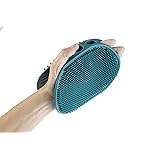 GimDog Spazzola Guanto Doppia Faccia Rimuovipelo con manopola per Cani, Gatti e roditori 11,5x15 cm