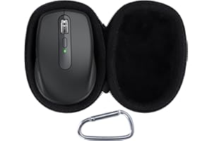 Peyyargo Dur Étui de Protection Compatible avec Logitech MX Anywhere 2S/3S/3/2 Silencieuse Souris