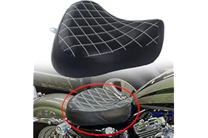 FINMOKAL Motorcycle Front Driver Rider Solo Seat For Harley Sportster 883 1200 72 48 XL models 1983-2003 Seat Cushion Pad