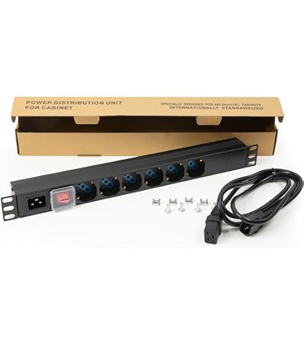 SPLITTER RETE ELETTRICA 3 VIE 16A ADATTATORE CAVO COLLEGAMENTO - Foto 6