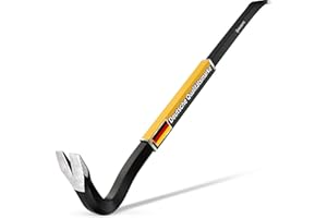 INNONEXXT Piede di porco Premium | 600 x 18 mm acciaio speciale | palanchino, barra di porco, barra di porco, Levachiodi, Ferro a leva, Giapponese leva di forza curva, Barra di trazione, Barra per pry