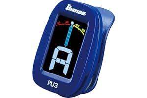 Ibanez PU3-BL Stroik Chromatyczny/Automatyczny z Klipsem, Niebieski