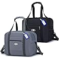 SPAHER Cabin Bag 40x30x20 Wizzair Tui Airways Foldable Travel Duffle Bag Carry-on Hand Luggage Small Under-seat Cabin Bag Lightweight Holdall Suitcase Handbag