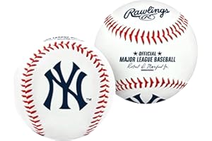 Rawlings MLB New York Yankees Team Logo Baseball, biały, 1