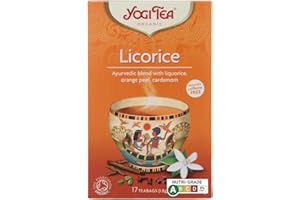 YOGI TEA Organic Licorice Spice Blend Teabags - 17 torebek