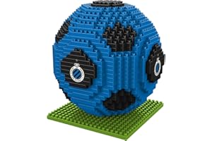 FOCO Offizielles Lizenzprodukt Club Brugge KV BRXLZ-Steine 3D-Fußball BAU-Set
