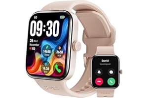 TOZO S4 AcuFit One Smart Watch Ekran AMOLED 1,78” dla mężczyzn i kobiet, Monitor fitness z wybieraniem numeru Bluetooth, Tętno i tlen we krwi, monitor snu, Wodoodporność IP68, trening dla iOS Android