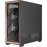 Antec Flux Pro, 6x PWM Fan Dahil, Ahşap &Ouml;n Panel, iShift PSU 90&deg; Montaj, Type-C, 420mm Radyat&ouml;r Desteği, Sıcaklık G&ouml;stergeli,