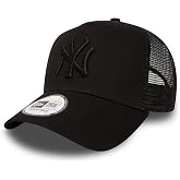 Bob Team Logo Trucker Şapka New York Yankees Siyah Fileli