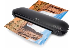 Olympia A 330 Plus laminator för A3, 3128, 75–125 Micron, varmt och kallt | 330 mm ingångsbredd för DIN A4 och A5-dokument. Perfekt för hemmakontor eller skola med 400 mm/minut och 2,5 min uppvärmning