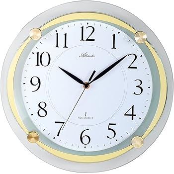 Amazon.de: AMS. design 5973 Wanduhr rund hochwertige Funkuhr Küchenuhr