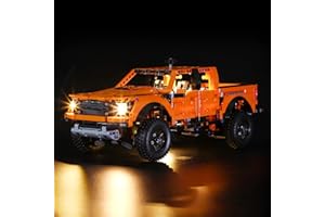 GEAMENT Oświetlenie LED Kompatybilne z LEGO Ford® F-150 Raptor 42126 Model do Składania Klocków (Zestaw Modeli Niezawarty)