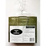 Il Serail Savonnerie Marseillaise dal 1949 - Bar di sapone di Marsiglia genuino 1,4 Kg. Sapone grezzo EXTRA PURE di olio di o