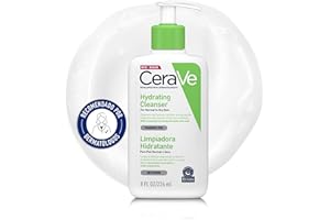 CeraVe - Gel Limpiador Hidratante, Para Piel Normal a Seca, Limpia e Hidrata, Equilibrio de la Piel, Enriquecido Con Ceramidas Esenciales y Ácido Hialurónico, Apto para Rostro y Cuerpo