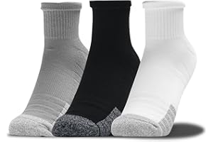 Under Armour Heatgear Quarter 3pk calze sportive Unisex - Adulto (Pacco da 3)