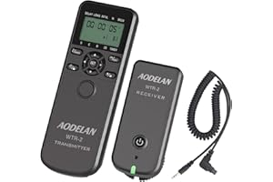 AODELAN Fernauslöser, Kamera Wireless Shutter Release für Canon EOS R3, EOS R5, EOS R5 C, 10D, EOS 6D Mark II, 1D X Mark III, 1D X Mark II, 1D X, 1D C, 1DS Mark III, 1DS Mark II