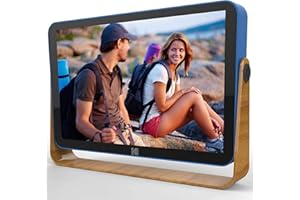 KODAK Cadre Photo Numérique Connecté WiFi, 10 Pouces HD IPS Écran Tactile, 4000mAh Batterie, 16Go Stockage, Cadre Numerique P
