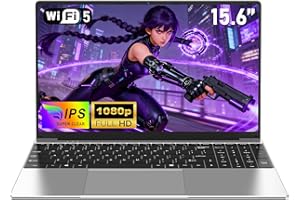 NAIKLULU Pc Portátil Gaming 15.6" | Procesado i7-7600U (2.8 to 3.9Ghz) 32GB RAM, 1TB SSD | Laptop Gamer con Teclado Retroiluminado, Batería de Larga Duración y Webcam/6000mAh