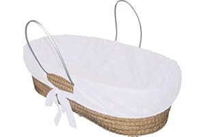 Funda para capazo marca PEKEBABY. Modelo FUNDA CAPAZO MIMBRE LISO