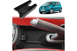 ‎GAFAT [Verlängern Plus] GAFAT V W UP GTI/Seat MII/Skodα Citigo 2013-2023 Mittelkonsole Aufbewahrungsbox, Organizer Tray Unten die Mittelkonsole, Mit Münzeinwurf, Kompatibel mit VW UP Zubehör