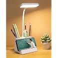 SaleOn 1800mAh Rechargeable LED Study Table Lamp with Touch Control | Eye-Care Desk Light for Students, Bedroom & Office Work