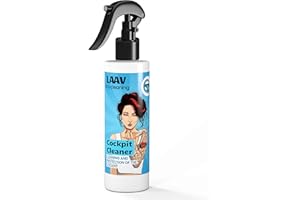 LAAV Nettoyant Tableau de Bord Voiture Nettoyant Plastique Voiture Interieur Renovateur Plastique Voiture Interieur Produit Voiture Nettoyage Intérieur 250 ML