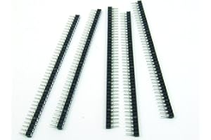 Just-Honest 5 Pièces/pcs. x Connecteur Femelle IC Socle/Header IC Socket 40 Broches/Pin 2.54mm à découper/Cutable #A245