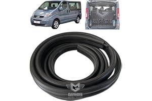 GENUINE MOTORS Guarnizione di ricambio in gomma per apertura portiera posteriore per Trafic II (2001-2015) 7700667457