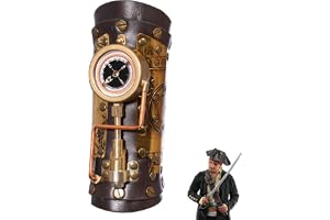 Medeltida, Medeltida Steampunk Compass PU Läder Armskydd