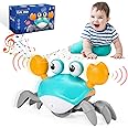Veopoko Crawling Crab Toy, Toys for 1 2 3 4 Year Old Boys Sensory Toys for Babies 1 2 3 4 Year Old Girl Gifts Baby Toys 0-6 Months Birthday Gifts for Girls Montessori Toys for Babies 6-12 Months