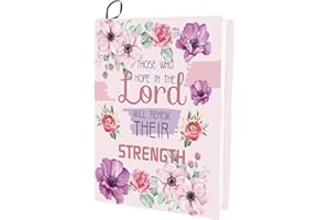 CRASPIRE Flower Stretchable Book Cover Butterfly Words Washable Reusable Large Nylon Book Protector Elastic Notebook Wraps Suitable for 9 x 11in Hardcover Books Classroom Students