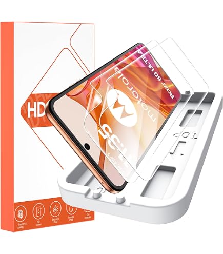 NINKI Hülle Mit Scharnierschutz Für Motorola Razr 60 Ultra – Glitzernde PU-Leder Hülle Mit Display-Schutz, Rot