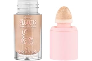 Essence Cosmetics Disney Alice in Wonderland liquid highlighter illuminateur liquide, luminescent, sensation de rosée, chatoyant (4ml)