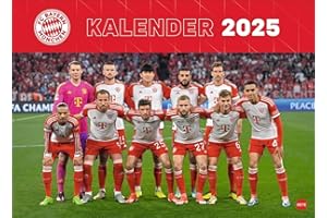 FC Bayern München Edition Kalender 2025: Großer Wandkalender. Spektakulärer Fotokalender mit allen Stars des FC Bayern. Wandkalender XXL für ... 68 x 49 cm. (Bundesliga Kalender Heye)